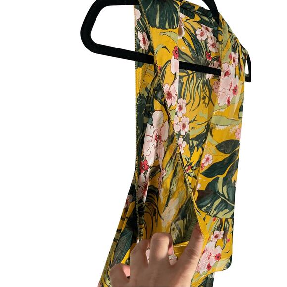 NWT Floral Printed Women's L.I.B Duster Open Front Bohemian Kimono - Picture 3 of 5